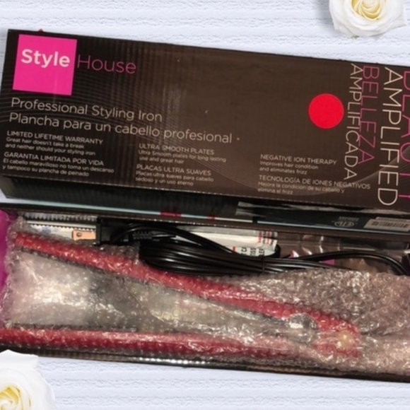 Professional Styling Iron - Red - Picture 2 of 7